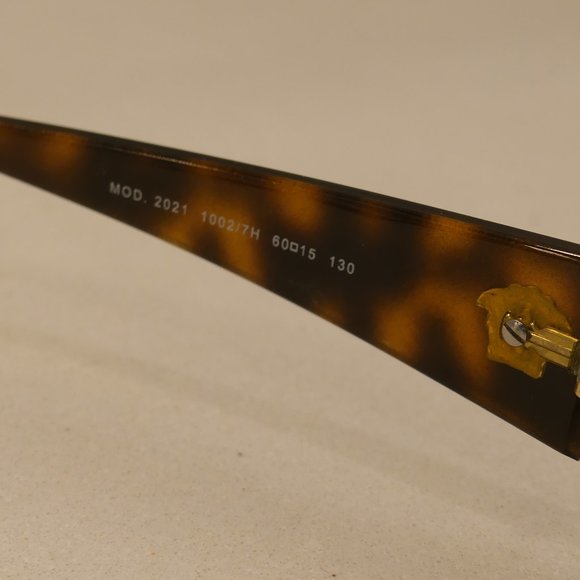 Versace 2021 1002/7H 130 Made In Italy Women's Designer Sunglasses - Picture 4 of 5